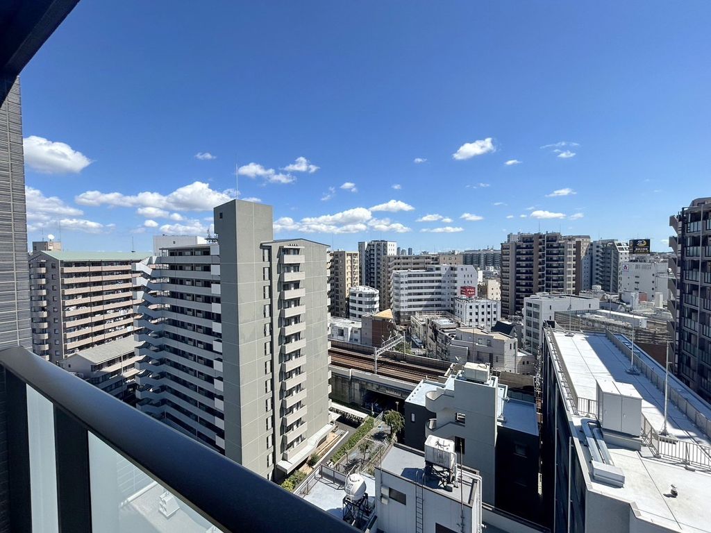 【川崎市高津区溝口のマンションの眺望】