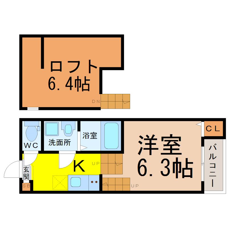 ブライト鶴舞の間取り