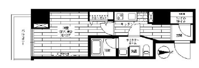 ステージグランデ秋葉原の間取り