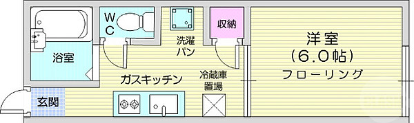 アメニティー原町の間取り