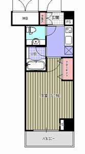 ＨＦ愛宕橋レジデンスの間取り