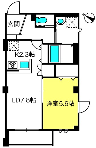 グラン　ソレイユの間取り