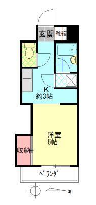 サザンブライト大手町の間取り