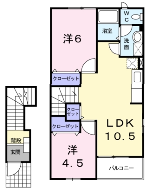 メゾンノーブルの間取り