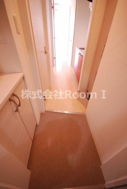 玄関　落ち着いた玄関です