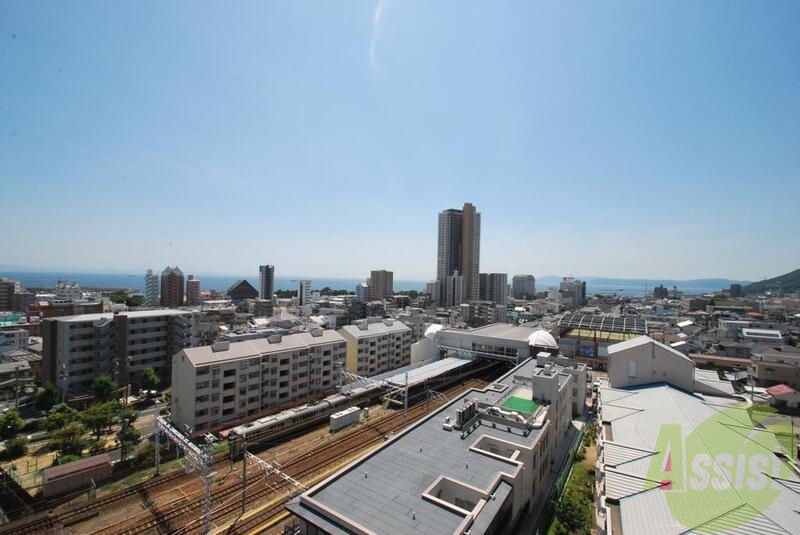 【神戸市須磨区松風町のマンションの眺望】