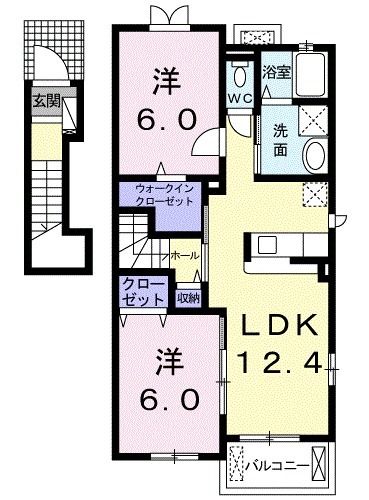 アクテュエルの間取り