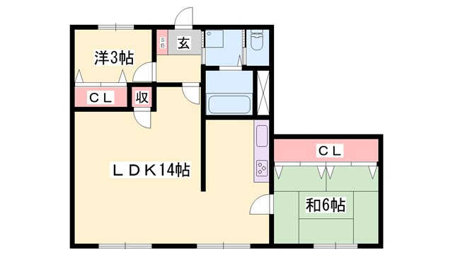 日新ビルの間取り