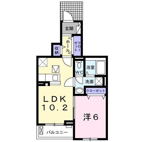 シャルム南葉山の間取り