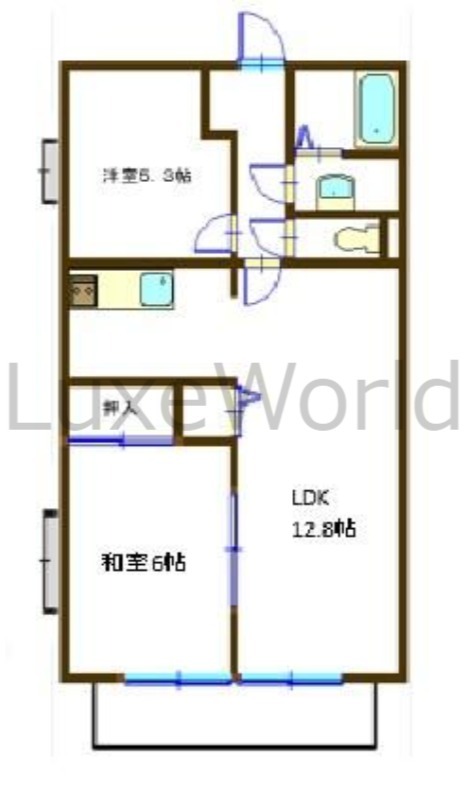 横浜市港北区新吉田東のマンションの間取り