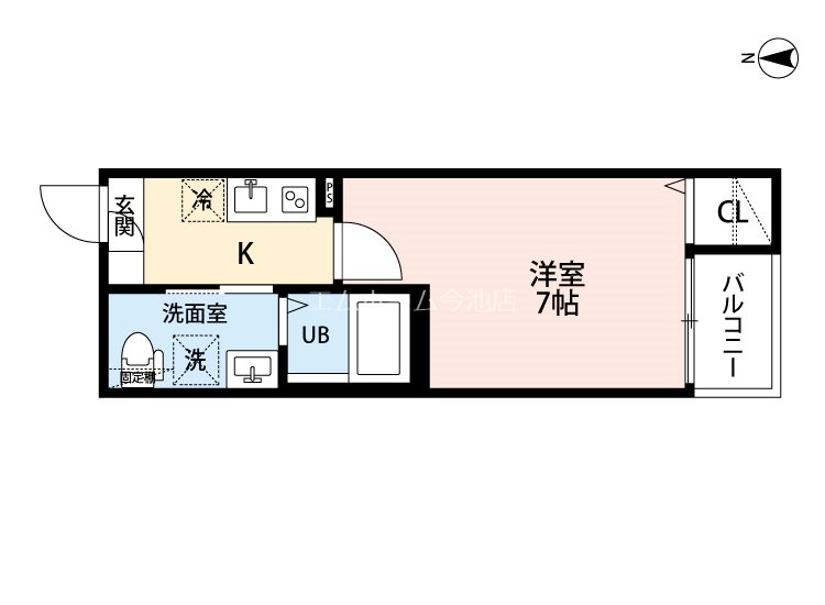 CRASTINE東味鋺3丁目の間取り