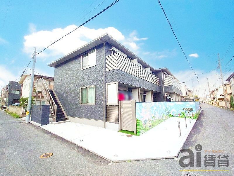 小平市花小金井のアパートの建物外観