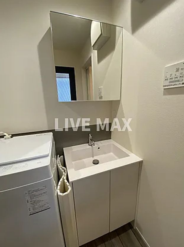 洗面設備　※モデルルーム(家具家電の付帯はございません)