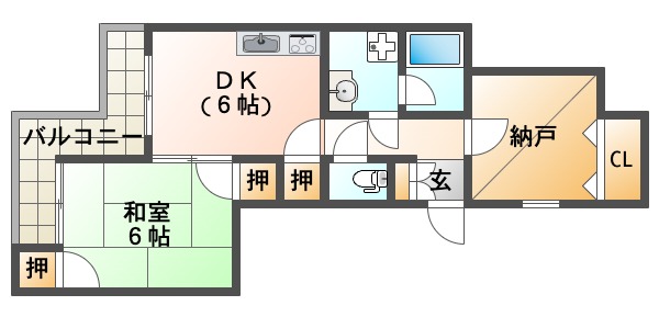 オーナーズマンション明石の間取り写真