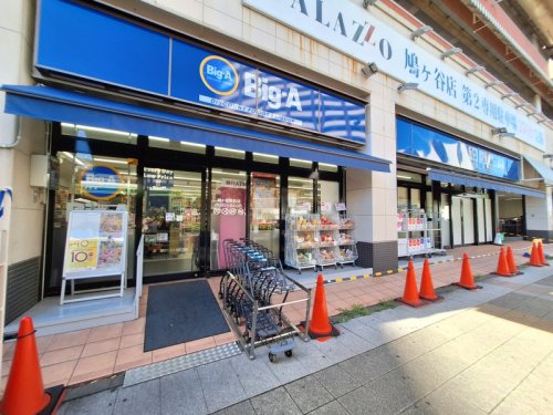 スーパー　ビッグエー鳩ヶ谷駅前店（スーパー）まで500m