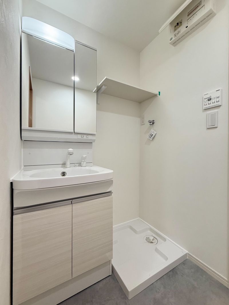 洗面設備　洗面所です