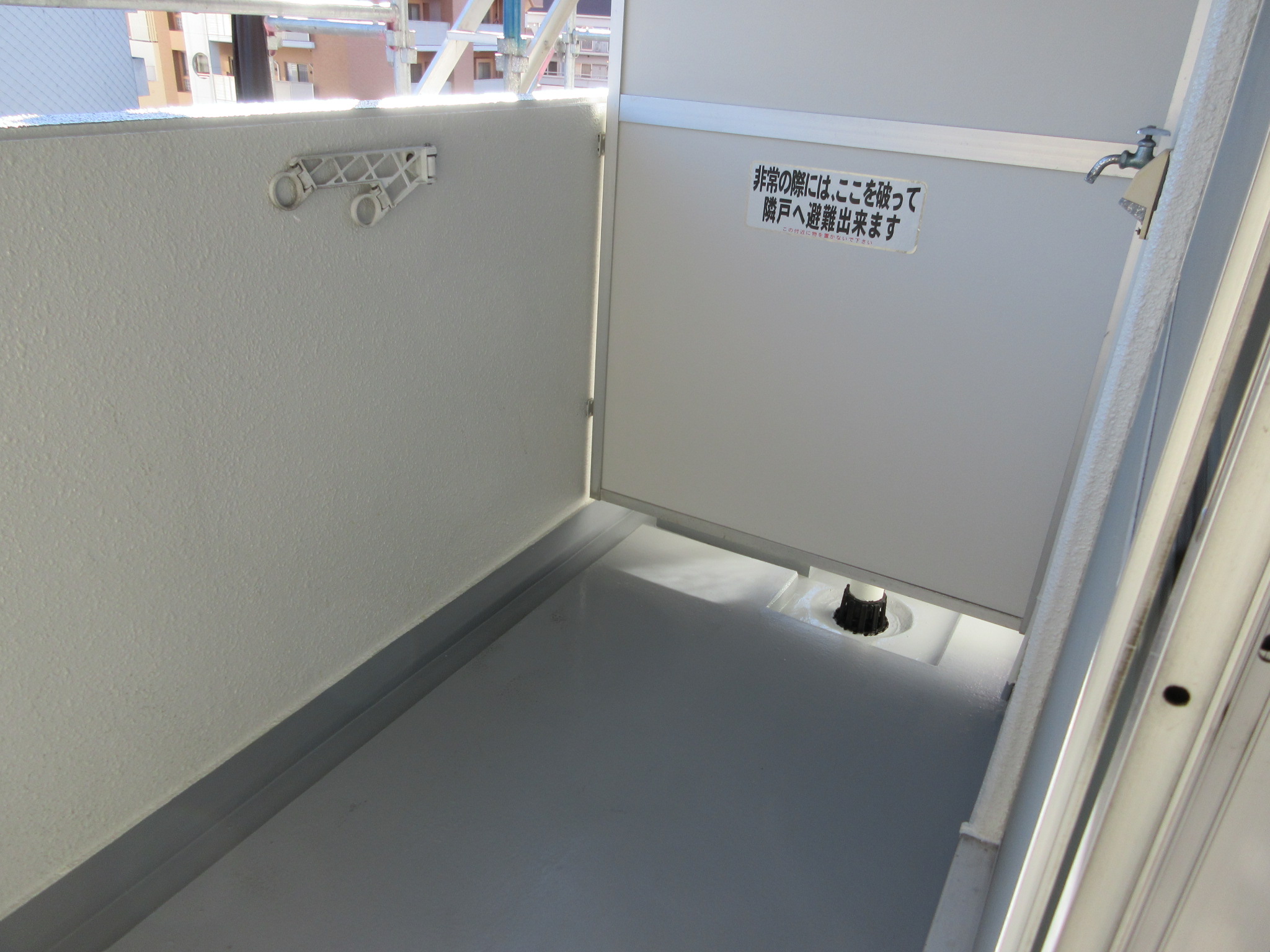 バルコニー　※別のお部屋の写真です。現況を優先させていただきます。