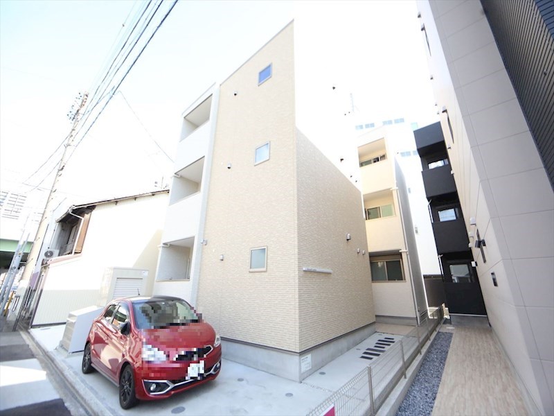 建物外観　外観　オートロック付　宅配ＢＯＸ有り