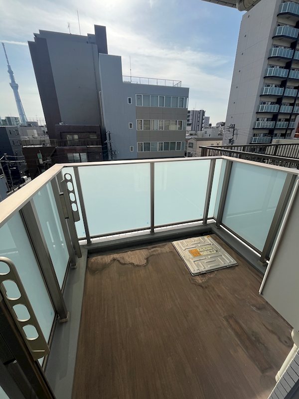 バルコニー　4階同間取り参考写真