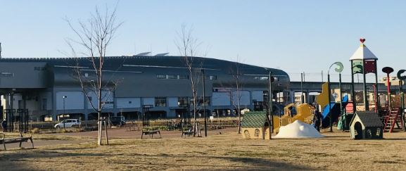 公園　柏たなか駅前公園（公園）まで628m