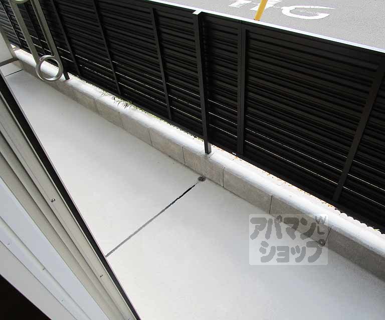 バルコニー　１０２号室の写真です。
