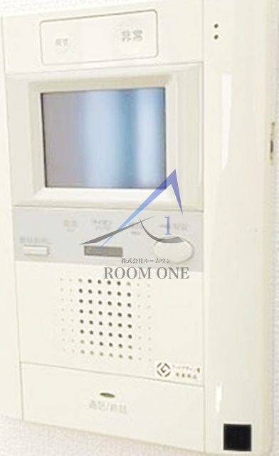 セキュリティ　モニター付きインターホンです。