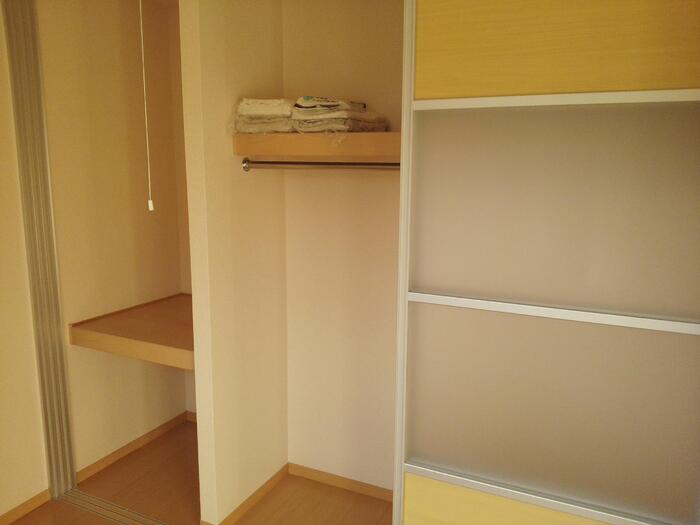 収納　収納部分・たっぷり分けて使えます♪