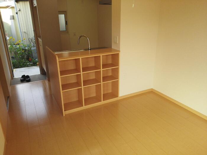 居室・リビング　リビング部分・日当たり良好です♪