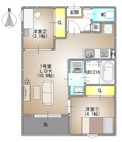 間取り図