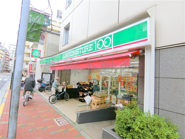 コンビニ　ローソンストア100 蓮沼駅前店（コンビニ）まで47m