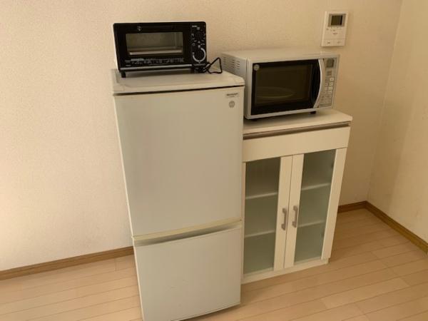 その他設備　冷蔵庫、電子レンジ