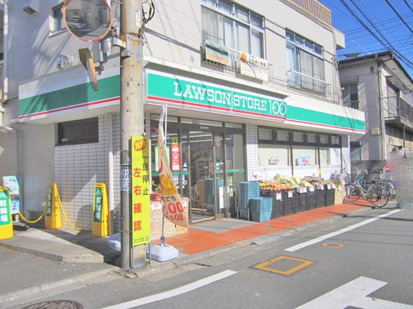 コンビニ　ローソン100東村山萩山町4丁目（コンビニ）まで483m