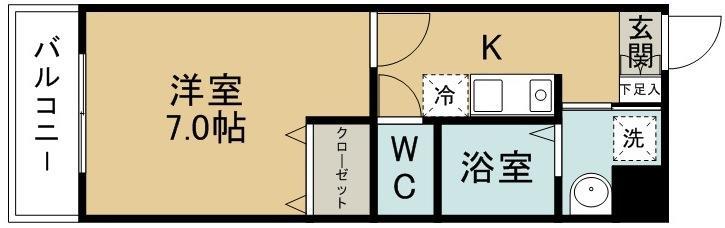 1K Mansion in Aoba-ku, Sendai, Miyagi — photo 2 of 3
