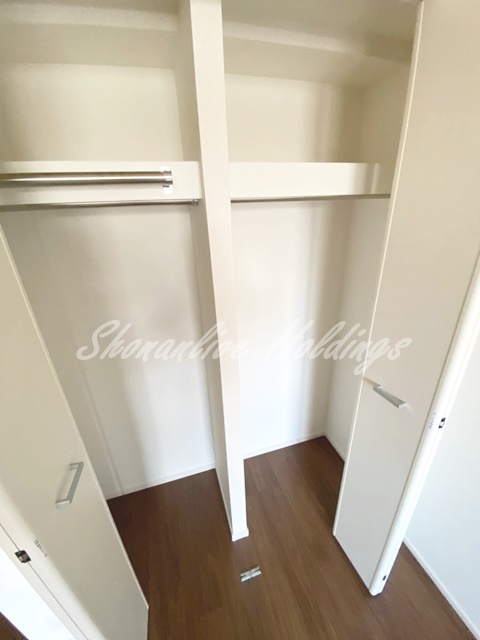 収納　収納力のあるクローゼット