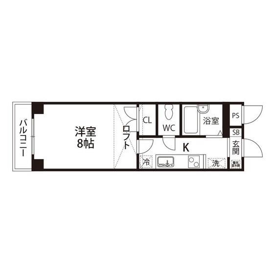 K.C.ヒルズの間取り写真