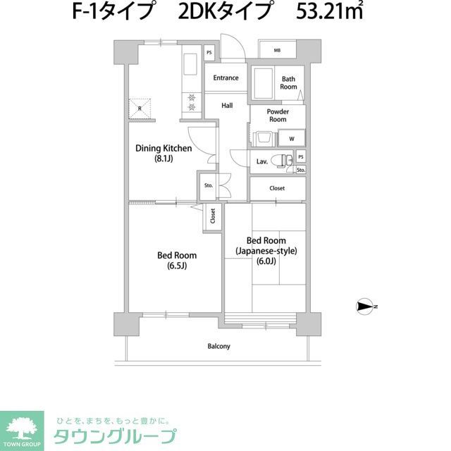 コーポレート連雀1号棟の間取り写真