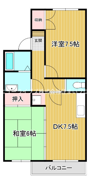セピアハイツの間取り写真