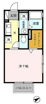 サンボナール前原の間取り写真