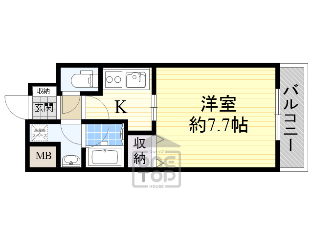 プレジオ都島の間取り写真