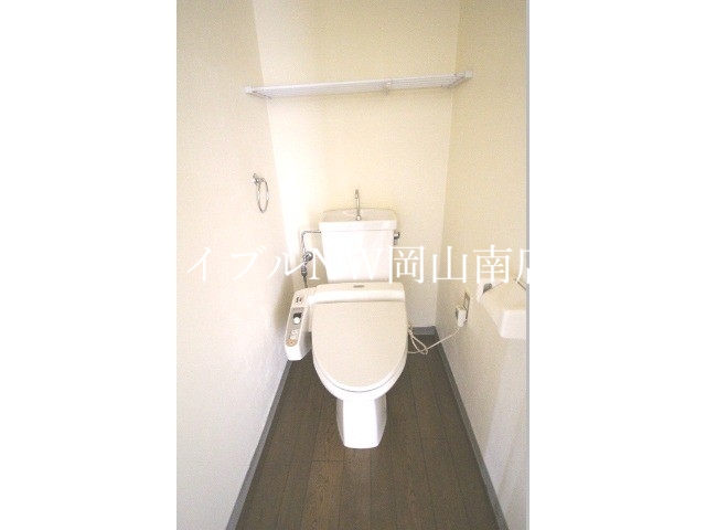【岡山市中区桜橋のマンションのトイレ】