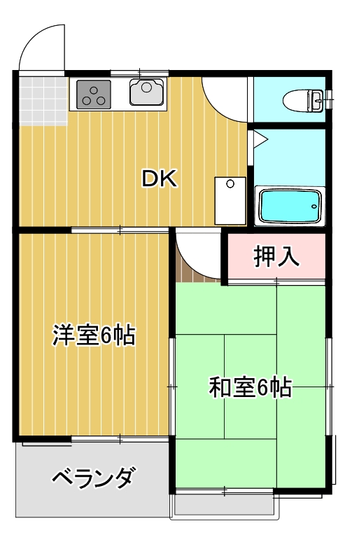 ＳＴハイツ野上の間取り