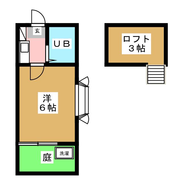 ベルメゾン青葉の間取り