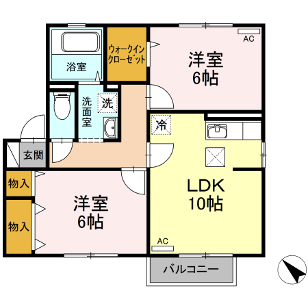 ステラ　Iの間取り