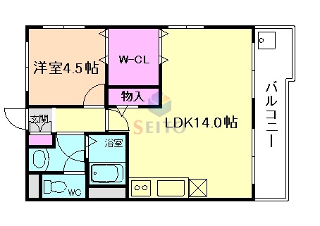 池田マンションの間取り