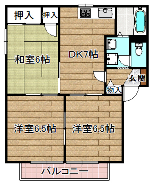 サンモール南平台IIの間取り