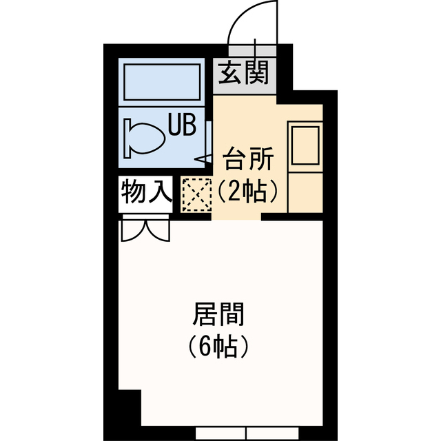 藤井ビル北１４条の間取り