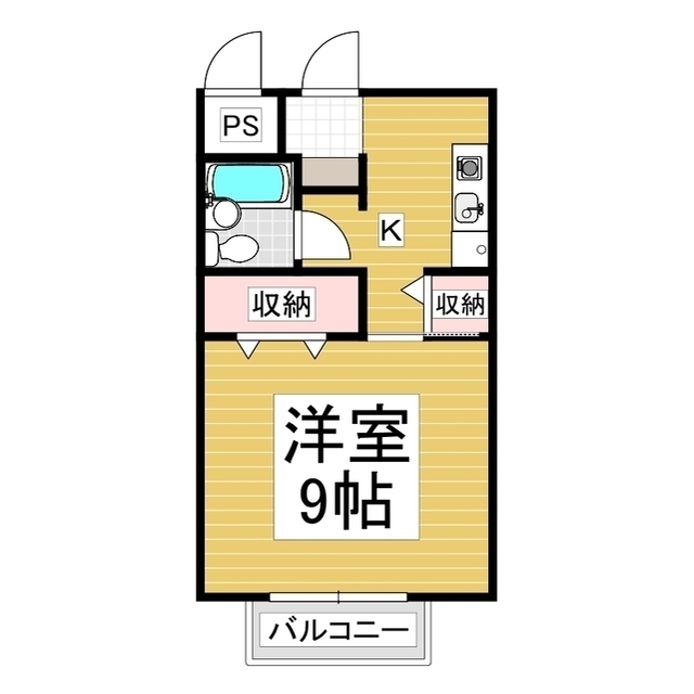 関マンションの間取り