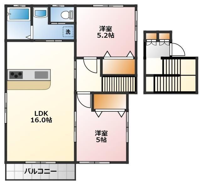 ビナーチェの間取り