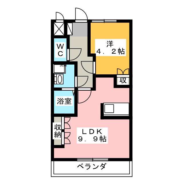 マディナット・ジュメイラ　IIの間取り