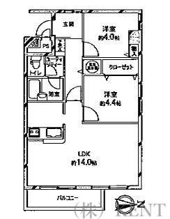 ライオンズマンション宮の森第二の間取り